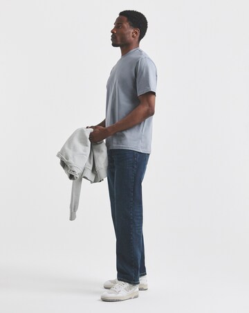 Loose Fit Stretch Jeans Darkwash