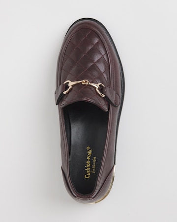 Cushion Walk Quilted Loafers Wide E Fit