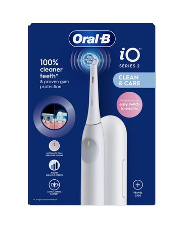 Oral-B iO2 Series Simple White + Travel Case