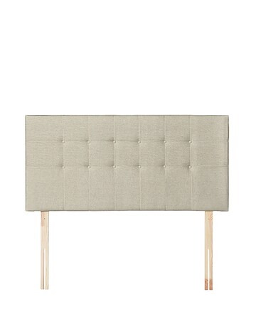Airsrpung Blyth Buttoned Fabric Headboard