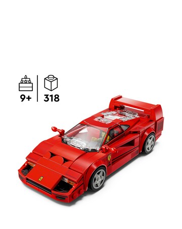 LEGO Speed Champions Ferrari F40 Supercar Vehicle Toy 76934