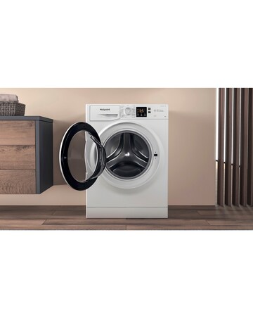 Hotpoint NSWM 864CWUKN, 8kg, 1600rpm Washing Machine - White