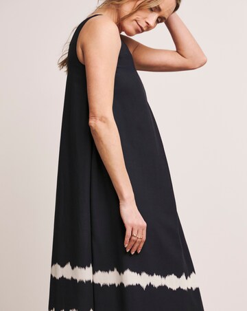 Anthology Linen Mix Pleat Dress