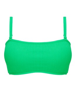Mix and Match Crinkle Bandeau Bikini Top and Scrunchie