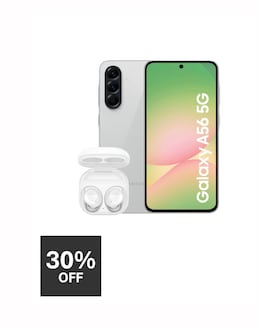 Samsung Galaxy A56 5G Awesome Lightgray &amp; Buds FE Bundle