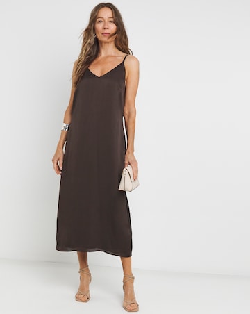 2 In 1 Slip Dress With Jumper