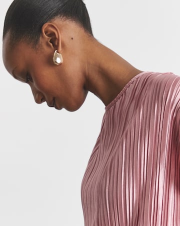 Joanna Hope Plisse Blouse