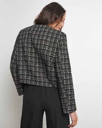 Joanna Hope Boucle Bomber Jacket