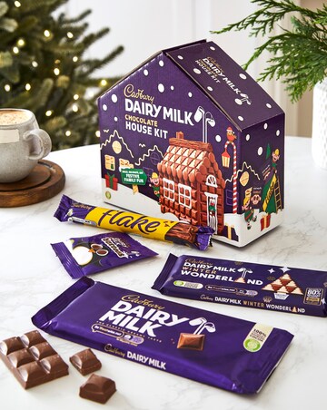 Cadburys Dairy Milk Christmas Chocolate Cottage Kit