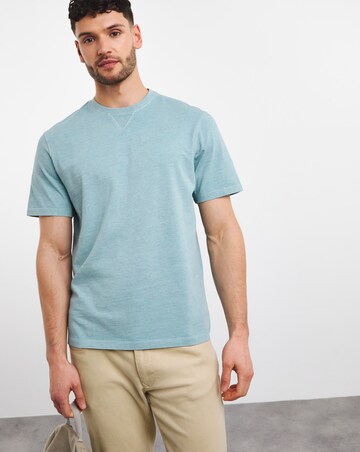 Over Dyed Marl Relaxed Fit T-Shirt Long