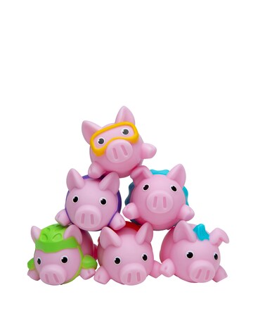 Pigs on Trampolines