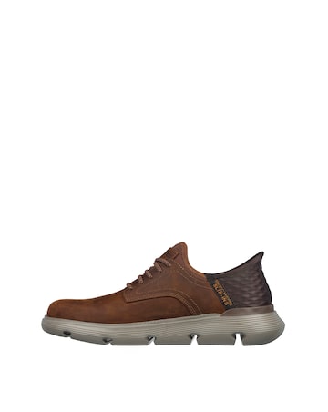 Skechers Slip-ins Garza Gervin Wide Fit Shoe - Brown