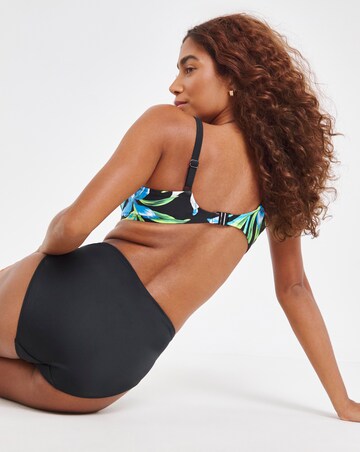 Fantasie Talm Beach Gathered High Waist Bikini Brief Black