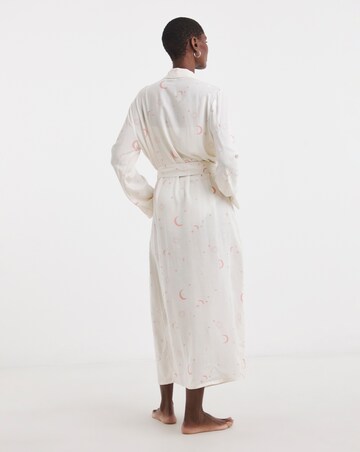 Celestial Linen Maxi Dressing Gown