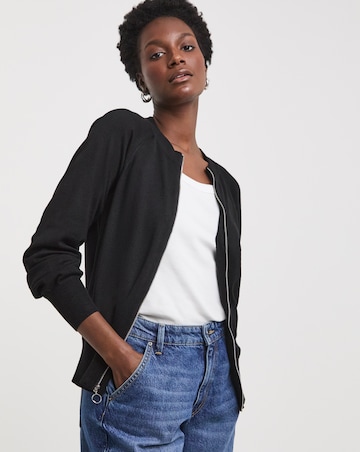 Lightweight Knitted Bomber