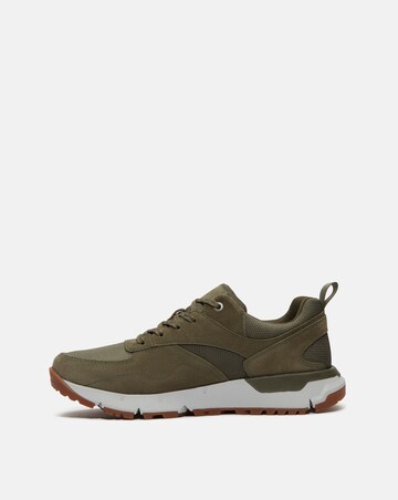 Timberland Voyager Park Low Lace Sneaker - Dark Green
