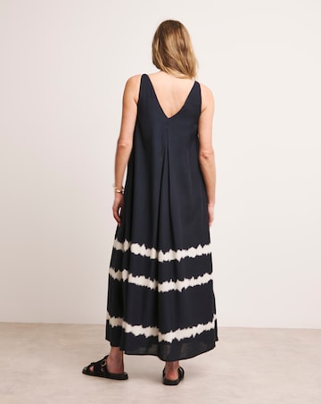 Anthology Linen Mix Pleat Dress
