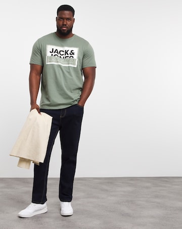 Jack & Jones Logan 3 Pack Crew Neck T-Shirt
