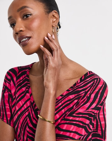 Great Value Soft Touch Midi T-Shirt Dress