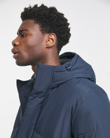 Jack & Jones World Puffer Coat - Navy