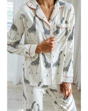 Chelsea Peers Jersey Button Up Pyjama Set