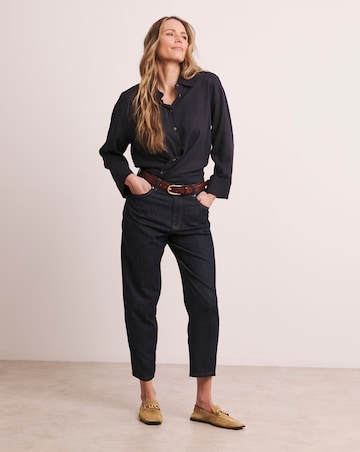 Anthology Indigo Barrel Leg Jeans