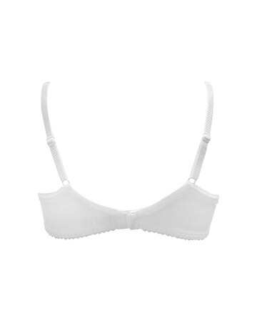 Pour Moi Swoon Broderie Full Cup Wired Bra White