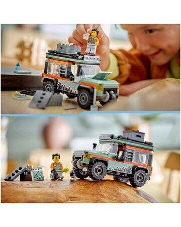 LEGO City Off-Road 4x4 Mountain Truck, Toy Vehicle Set 60447