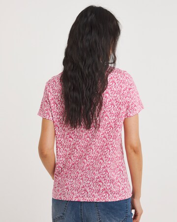 Julipa Pure Cotton Tie Hem T-Shirt