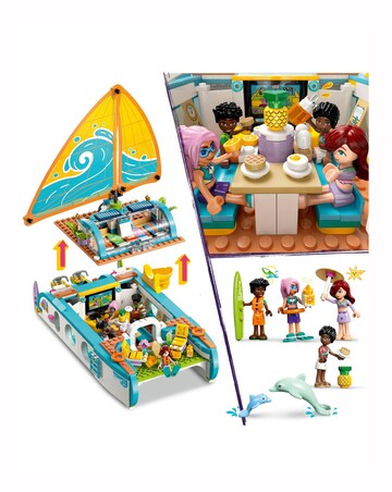 LEGO Friends Travel Boat Adventure, Kids' Building Kit 42664