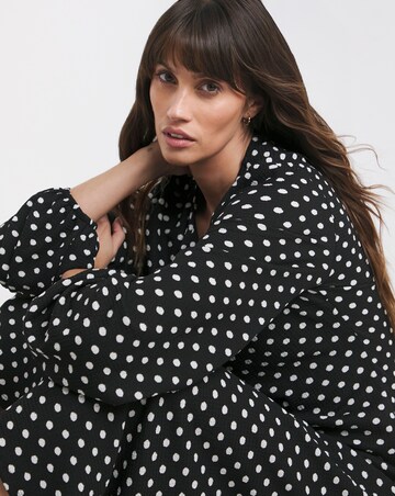 Textured Jersey Tie Detail Maxi Dress