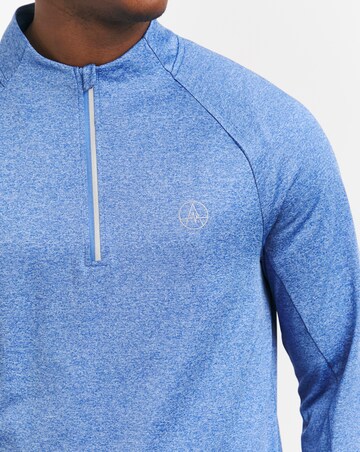 Active 1/4 Zip Track Top