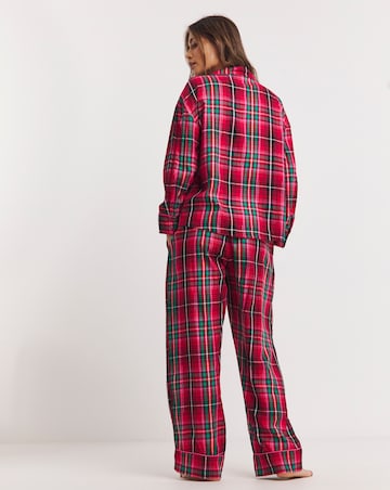Check Button Through Pyjama Set