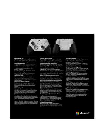Xbox Elite V2 Wireless Controller - Core White