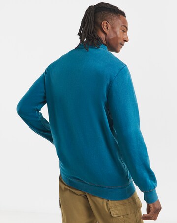 Joe Browns Button Neck Long Length Sweatshirt
