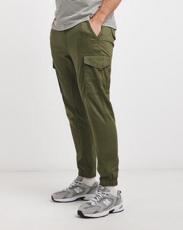 Jack & Jones Paul Flake Cargo Trouser - Green
