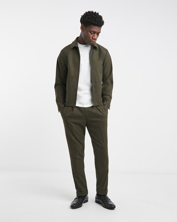 Tailored Flannel Pleat Front Trouser