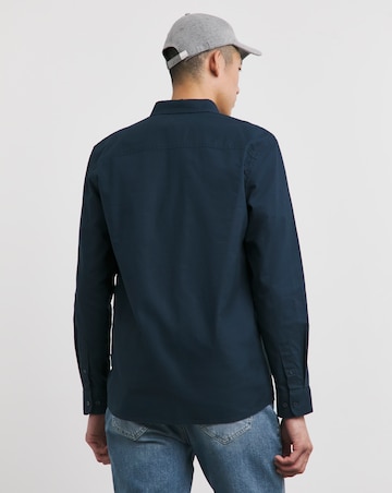 Voi Long Sleeve Oxford Shirt Long Length