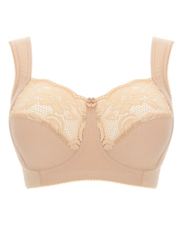 Miss Mary of Sweden Lovely Lace Non Wired Bra Skintone
