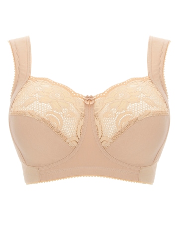 Miss Mary of Sweden Lovely Lace Non Wired Bra Skintone