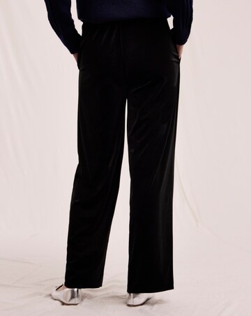 Julipa Velvet Straight Leg Trouser