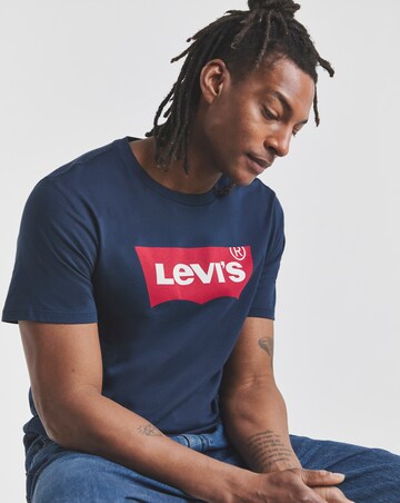 Levi's Classic Short Sleeve Batwing T-Shirt - Navy