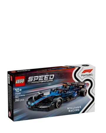 LEGO Speed Champions Williams Racing FW46 F1 Race Car, Vehicle Set 77249