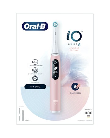 Oral-B iO6 Pink Sand Electric Toothbrush