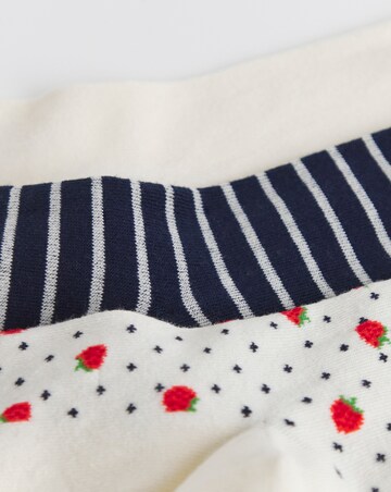 Pretty Secrets (5 Pair Pack) Ankle Socks (Wide Fit)