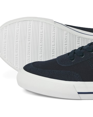 Jack & Jones Rob Canvas Combo Trainer - Navy/Red