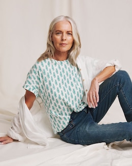 Julipa Pure Cotton Turn Back T-Shirt