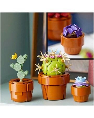 LEGO Icons Tiny Plants Building Set Home Decor Gift for Adults 10329