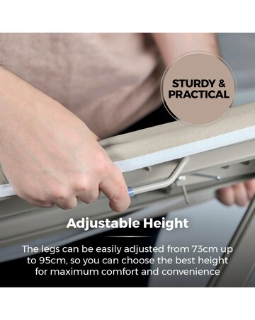 Tower Latte Ceraglide Plus- Large Ironing Board