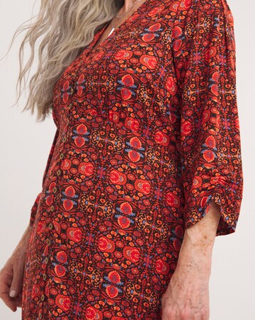 Joe Browns Layla Red Button Through Dress